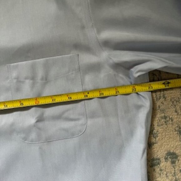 🧡3/15 NWOT Lands' End Outfitters No Iron Pinpoint Oxford Shirt Men's 16x33 - Picture 6 of 8